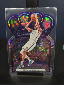 Mikal bridges ssp 25/25 crown royal new york knicks