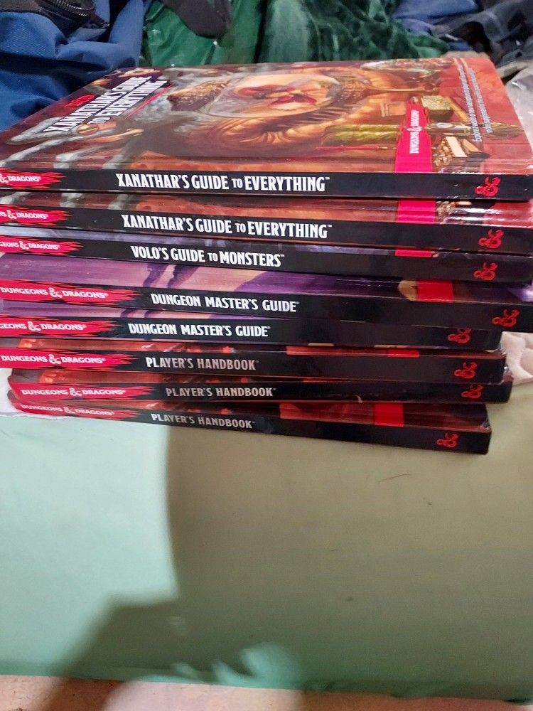 Dungeons & Dragons Book Lot