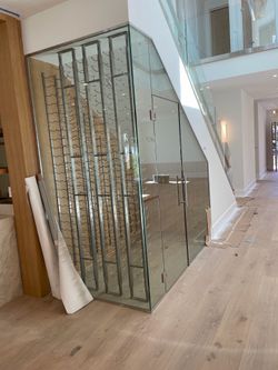 Wine room door