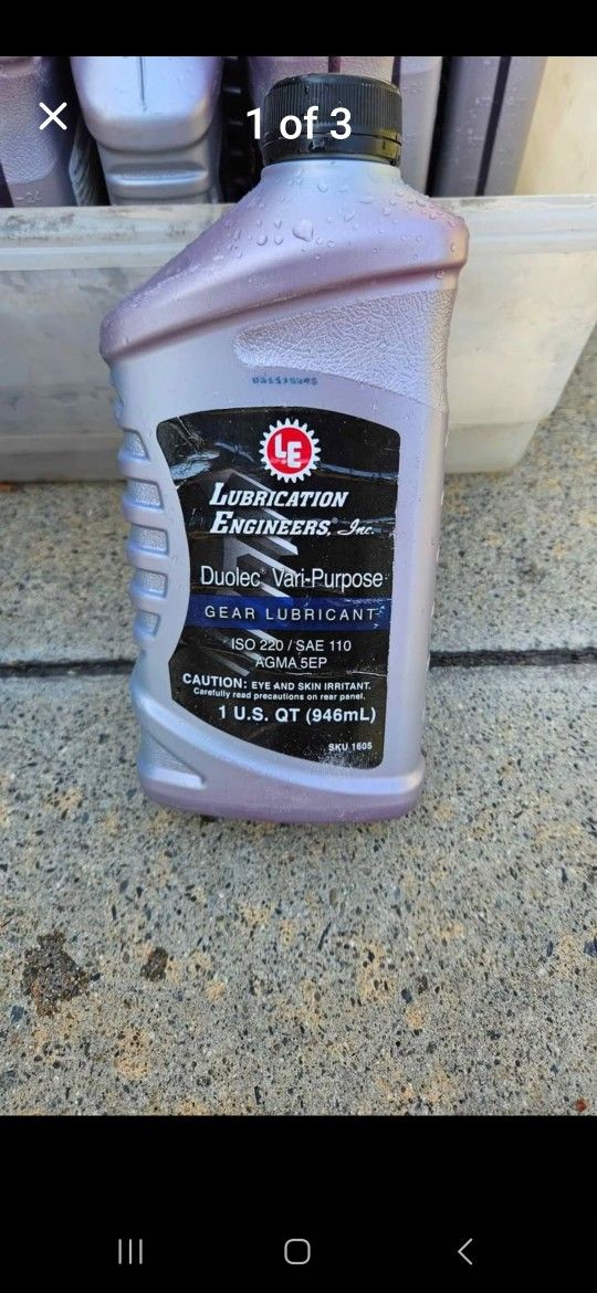 Lubrication Engineers  Gear Lubricant