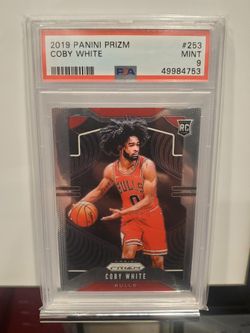 Coby White 2019 Prizm Rookie Card