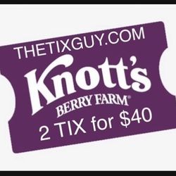 Knotts Berry Farm Tickets