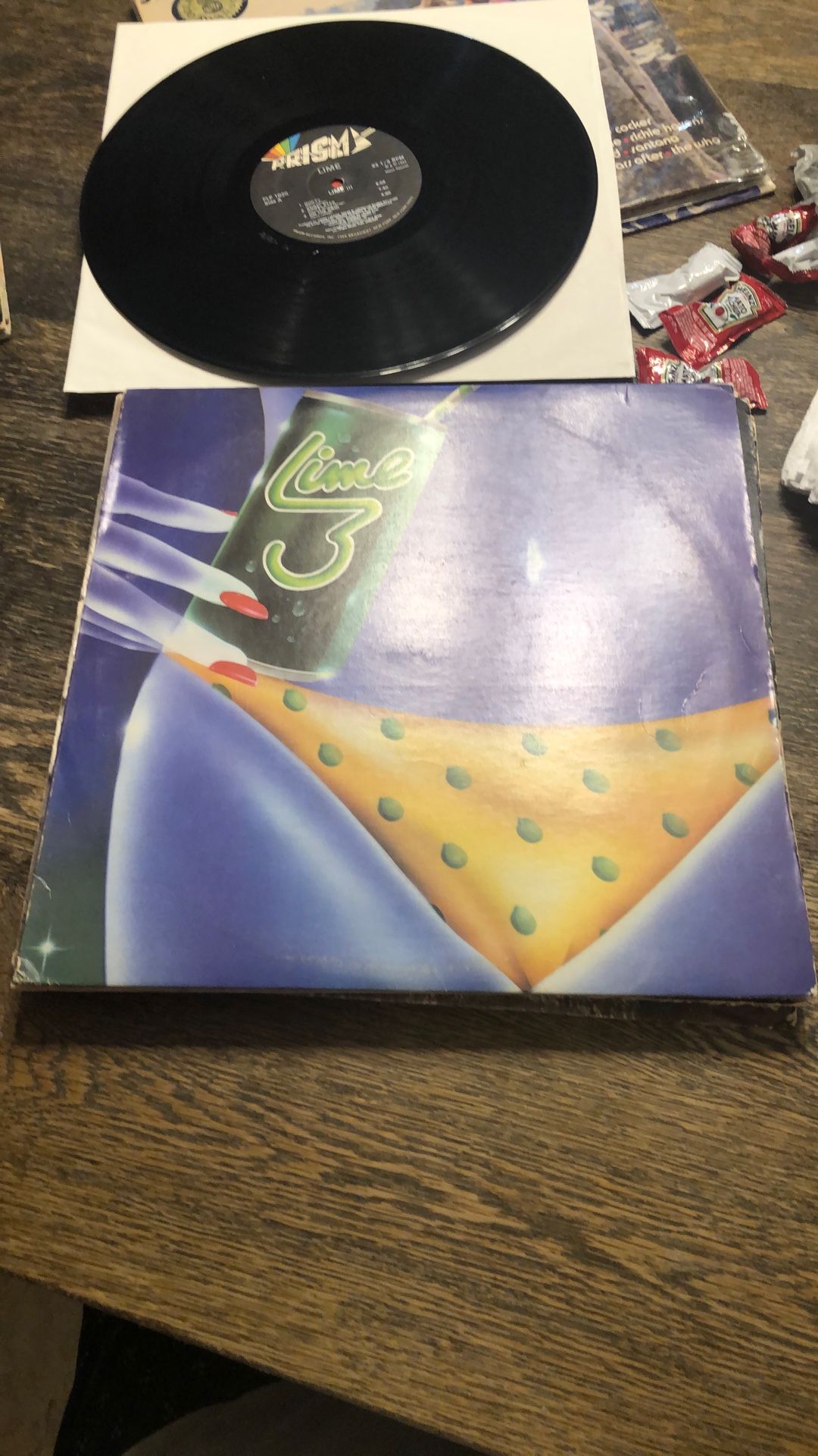 Lime 3 Vinyl Record 1983