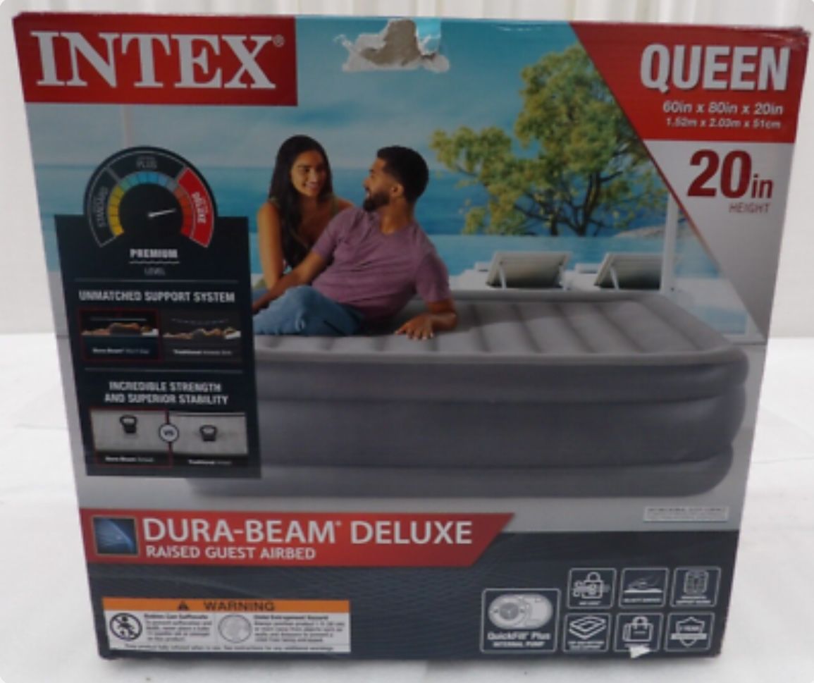 INTEX 64417ED Dura-Beam Deluxe Comfort-queen