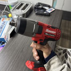 Bauer 20V 1/2 Inch Impact Wrench Model 1782C-B 