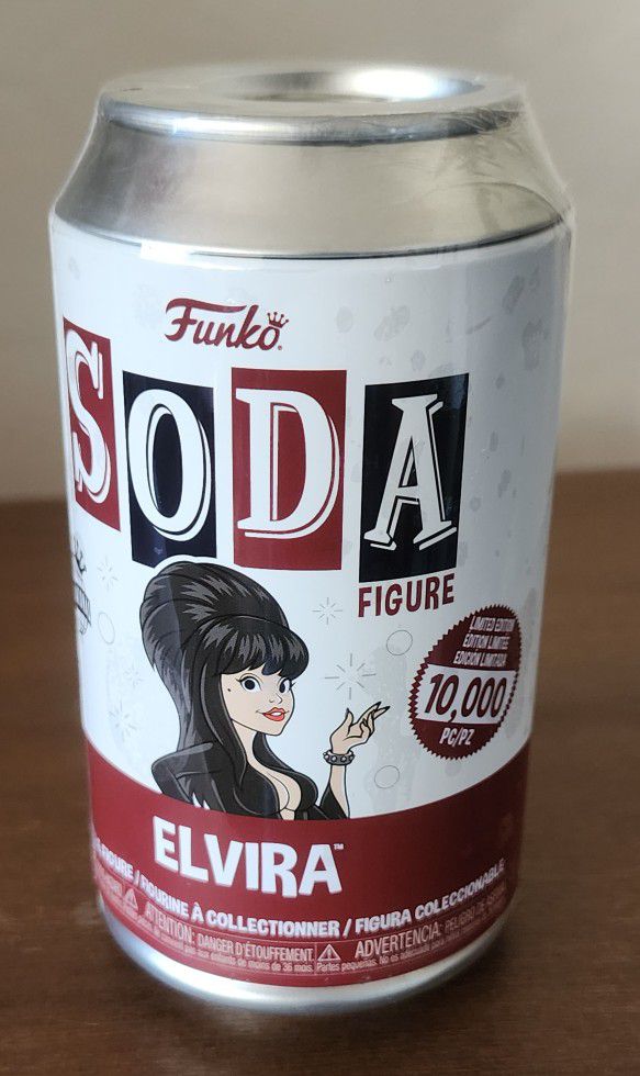 Funko Pop Soda Elvira Horror Can