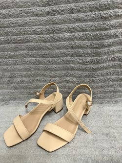 Hehainom Girls Dress Sandals - Nudenubuck