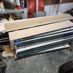 30 Cases Brand New Snap On Vinyl Flooring