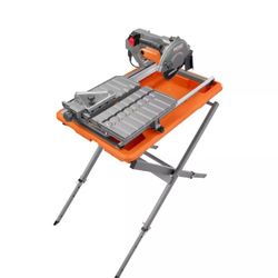 9-Amp 7 in. Blade Corded Wet Tile Saw with Stand