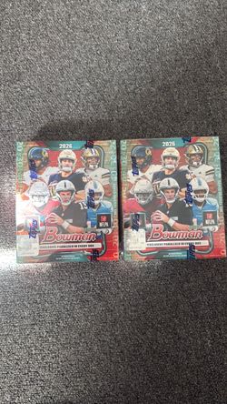 Topss 2026 Bowman Football Mega Box