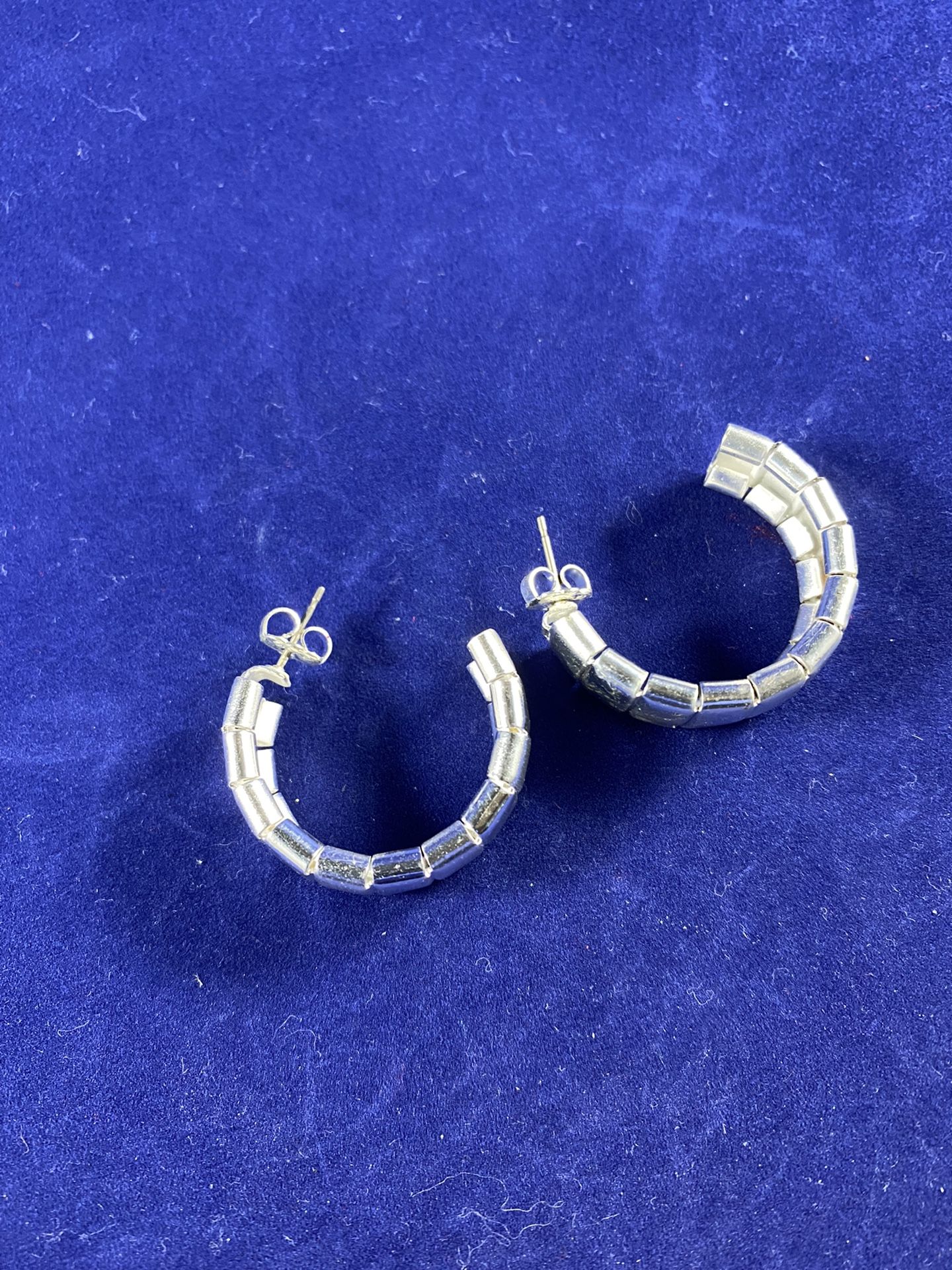 Silver Hoop Earrings