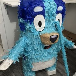 Bluey Piñata With Stick 