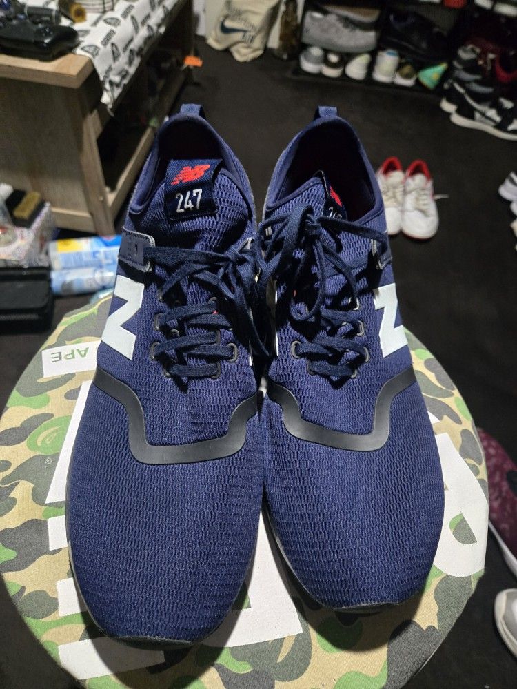 New Balance Decon MRL247DH Men's Blue/White Running Sneakers Shoes