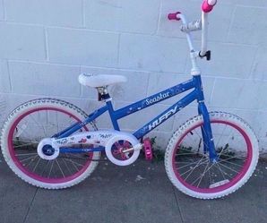 Huffy Seastar Kids Bike Blue Pink