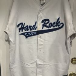 Hard Rock Cafe Baseball Jersey