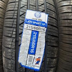 215 60 16 New Tires 