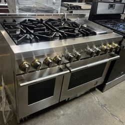 Jenn Air 48” Gas Range Stainless Steel 2024