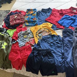 Assorted Kids Clothing Bundle size 6-7 boys