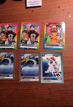 1999 ORIGINAL DIGIMON CARDS