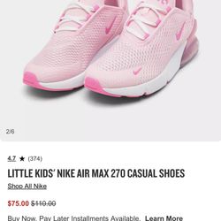 Girls Nike Air Max 270