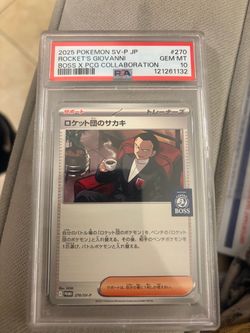 PSA 10 Rocket's Giovanni Boss x PCG Collaboration Promo #270 JP