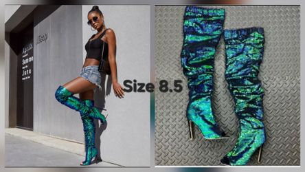 Gently worn once for photoshoot size 8.5