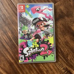Splatoon 2 Nintendo Switch Card