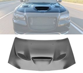 11-23 Chrysler 300 Hellcat Style Aluminum Hood