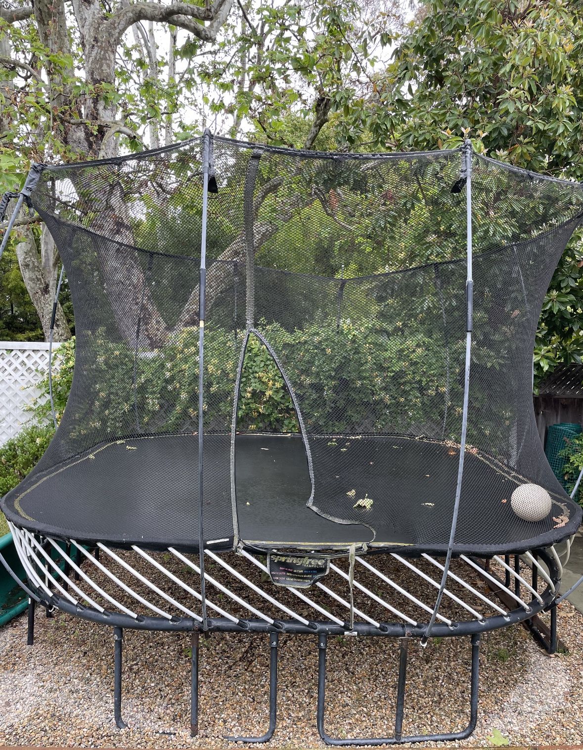 Used Springfree 11’ Large Square Trampoline