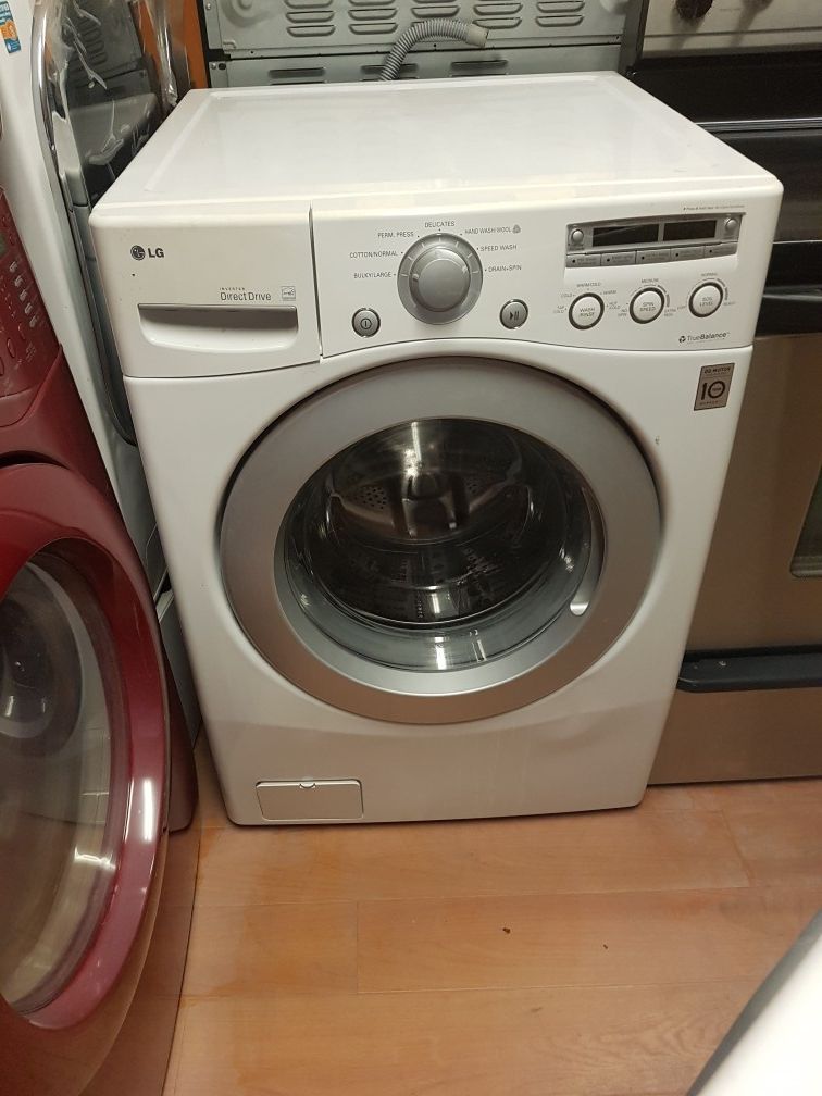 LG front load washer