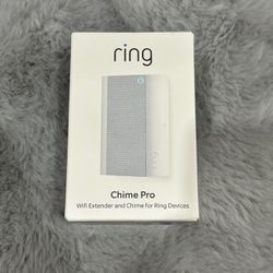 BRAND NEW SEALED Ring Chime Pro Wi-Fi Extender for Smart Doorbell - White
