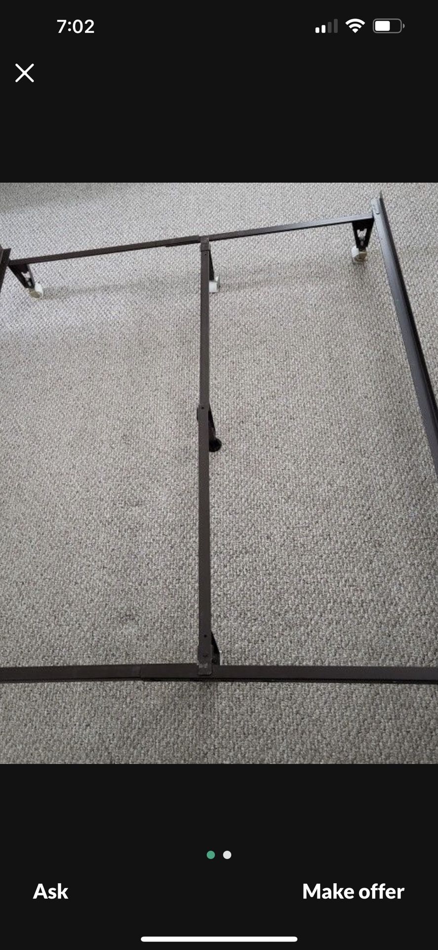 Bed Frame (Queen bed Size )