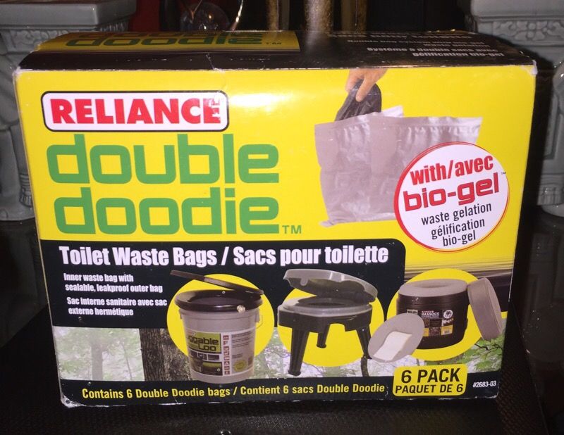 Reliance Double Doodie Toilet Waste Bags