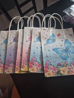 6 paper bag butterfly
