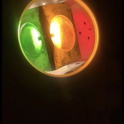 RARE Vintage Rotating ‘swag Lamp’