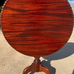 antique Tilt Top Table