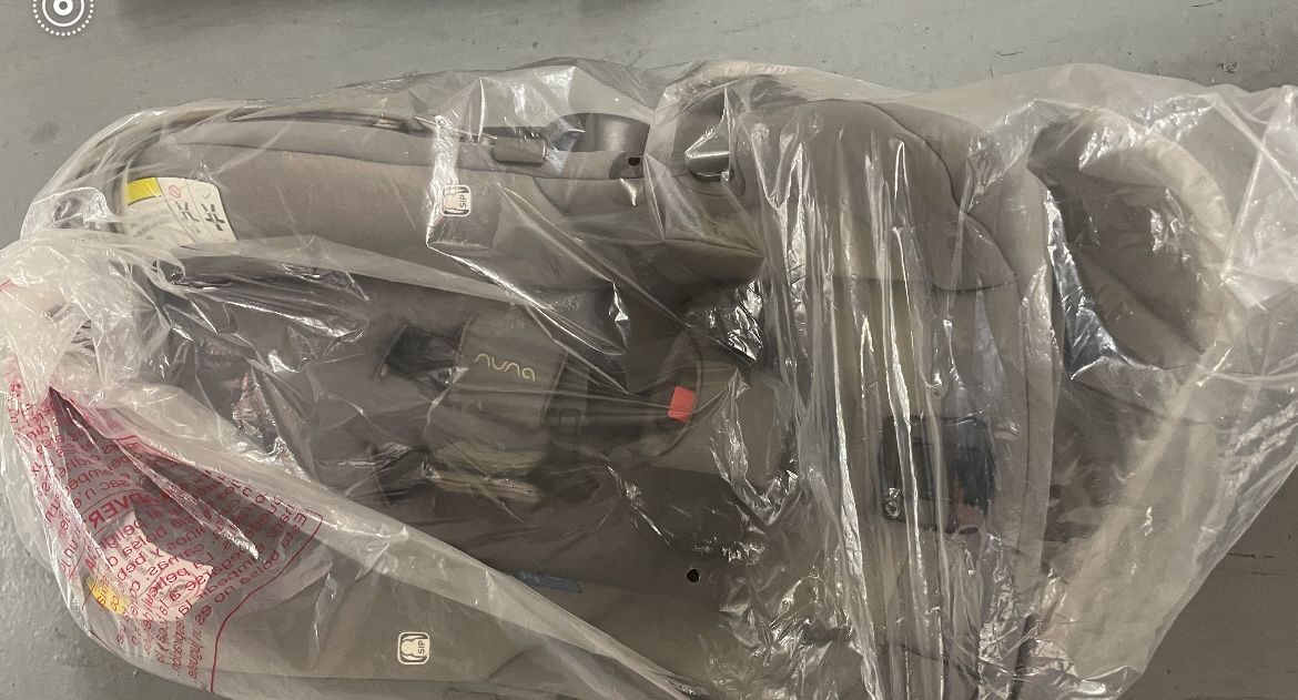 Infant Nuna Car Seat (grey) Base Included