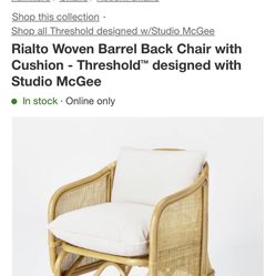 A. Brand. New. Rialto HI END Rattan Lounge. Chairs