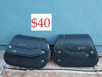 Gilroy Indian Spirit saddle bags $40