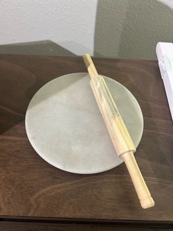 Marble Rolling Board and Rolling Pin Set