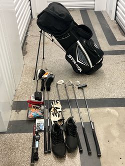Strata Golf Clubs (upgraded driver and 3H + All Accessories