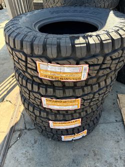 285/75r16 Ground speed  nuevas con 50,000 millas de garantía las 4
