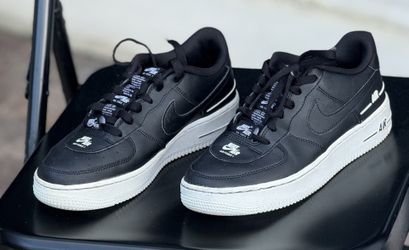 Nike Air Force 1 LV8 3 GS Black White CJ4092-001 Size 6Y (W 7.5 / EU 38.5)