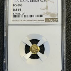 California Fractional Gold Coin $875