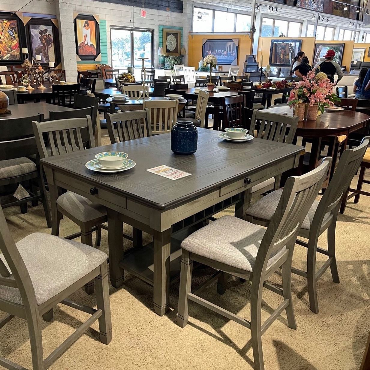 Dining Set Table With 4 Chairs