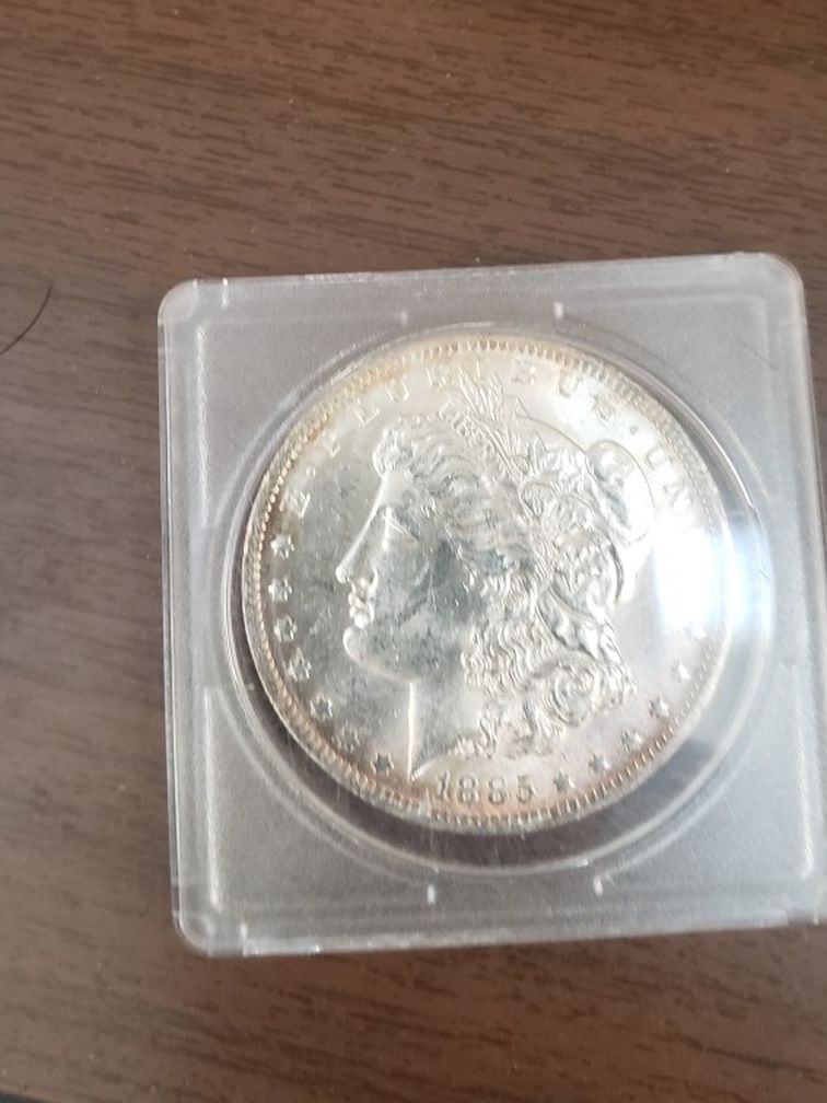 1885 Morgan Silver Dollar