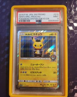 Pokemon Gentleman Pikachu PSA9