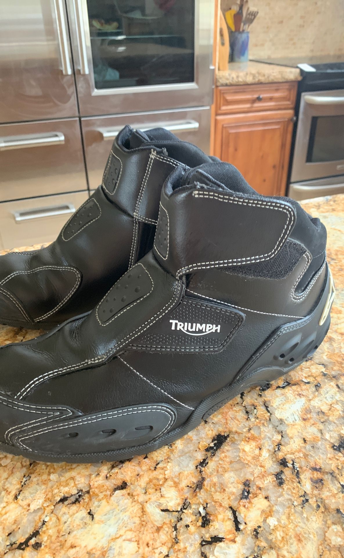 Alpine stars Triumph motorcycle boots size 11