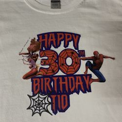 Custom Spider-Man Shirt