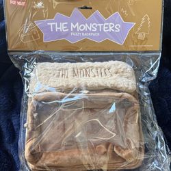 Pop Mart THE MONSTERS Labubu Fuzzy Backpack